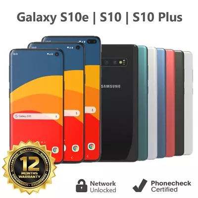 Samsung Galaxy S10 | S10 Plus | S10e - 128GB | 512GB - (Unlocked) - Excellent • $119.95