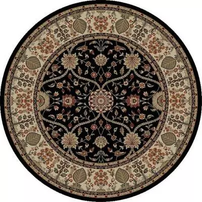 Concord Global 49030 5 Ft. 3 In. Jewel Voysey - Round  Black • $86.90