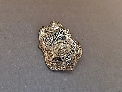 Orange County California - Vintage Junior Firefighter Badge • $19.95