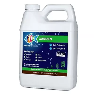 Garden - Organic Liquid Plant Food Made From Fish Manure (with Fresh Minty Sc... • $30.05