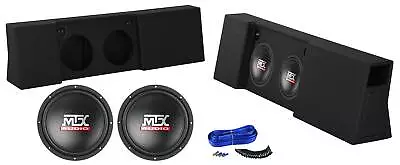 10  MTX Subwoofers+Box For 2009-17 Ford F150 Super Crew+2017 F250/350 Super Duty • $324.85