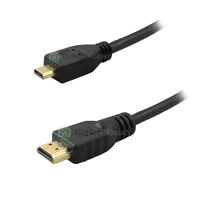 6FT Micro HDMI To HDMI Cable For Phone Motorola Xoom Atrix 2 Droid X 500+SOLD • $4.79