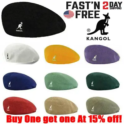 Kangol Breathable Beret Hat Summer Newsboy Woven Flat Caps Casual Men Women USA • $7.99