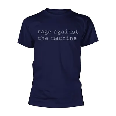 RAGE AGAINST THE MACHINE - ORIGINAL LOGO BLUE T-Shirt XX-Large • £19.11