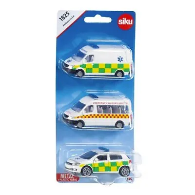 £13.95 • Buy Siku 1825 Gift Set - Pack Of 3 Ambulances Great Britain & Ireland Diecast Model
