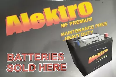 Brand New Alektro Car Battery / Batteries - N70ZZ-MF (Passenger 4WD SUV Trucks) • $195