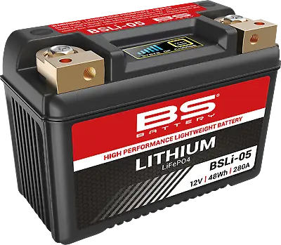 BS Lithium LiFePO4 Motorcycle Battery BSLi-05 360105 • $169.95