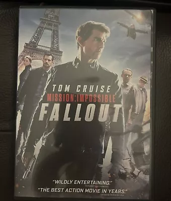 Mission: Impossible  Fallout (dvd 2018) Tom Cruise - Like New • $7.99