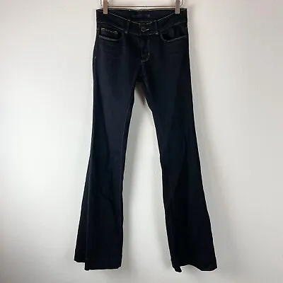 J Brand Jeans Womens 27 Black Love Story Flare Low Rise Bell Bottom • $76.99