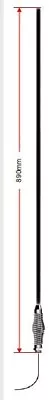 Benelec 4G Multi-band Mobile Cellular Antenna 024574 (Black) • $45.34