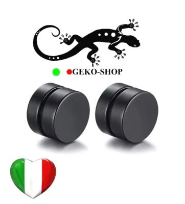 Set di 4 orecchini magnetici in acciaio inossidabile Set di 4 orecchini magnetici in acciaio inossidabile