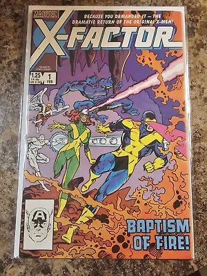 X-Factor #1 (1986) Key 1st Appearance Copper Age Marvel Comics VF  • $12