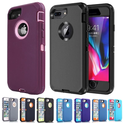 For IPhone 8 7 6s Plus SE 2020/2022 Case Heavy Duty Shockproof Rugged Hard Cover • $10.99