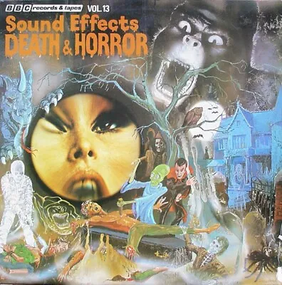 Mike Harding  - Sound Effects No. 13 -  Death & Horror (LP Mono) • £22.99