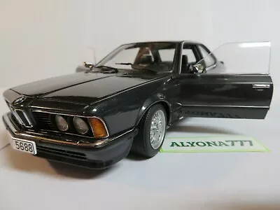 AUTOart Millennium 1/18 BMW 635 CSi DIAMOND BLACK W/Mud Guards DIECAST CAR MODEL • $397.70