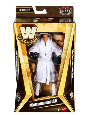 PREORDER Mattel WWE Legends Elite Muhammad Ali Exclusive Action Figure • $37.99