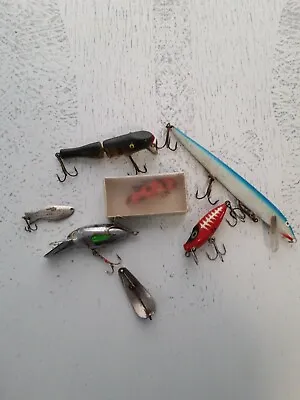 Antique Vintage Fishing Lure Lot Tackle Box Find • $32.99