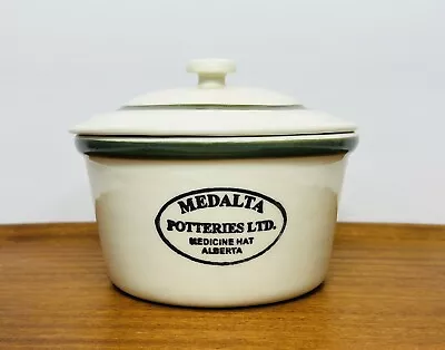 Medalta Potteries Lidded Casserole Dish Reproduction From Original Mold Alberta • $42.50