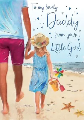 Father's Day Card - Daddy From Your Little Girl - Regal Quality NEW • £3.50