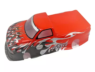 Ford Pick Up Prepainted (Printed) Bodyshell For 1:10 RC Car Suit Tamiya RED • £18.87