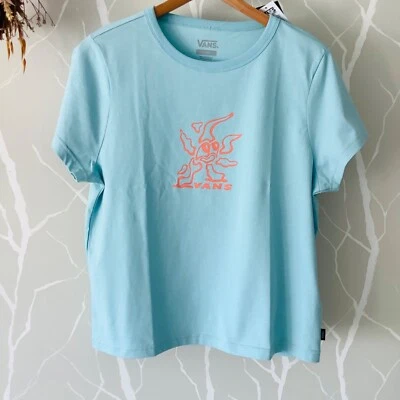£9 • Buy VANS - Women’s Size XXL (UK 16) Clans Baby Tee (tight) - BNWT