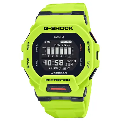 Casio G-Shock Digital Bluetooth Mobile Sport Digital Men's Watch GBD200-9D • $139