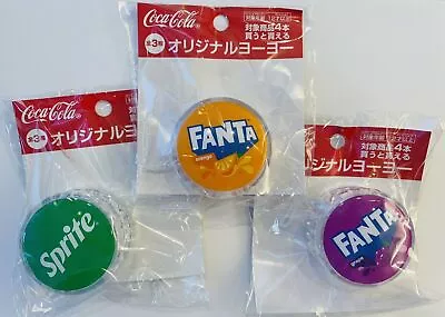 COCA COLA Spinner YO-YO 2024 Complete Set Of 3 Yoyos Japanese Edition New Model • $16.79