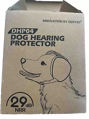 Deryep DHP04 Dog Hearing Protector Blue Size M - New • $19.99