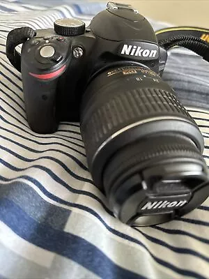 Nikon D3200 Camera 18-55mm 1:3.5-5.6G VR AF-S DX With Bag Charger • $500