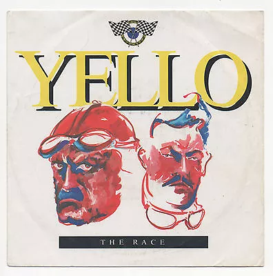 YELLO - THE RACE - 1988 UK 7  Vinyl Single With PS           *FREE UK POSTAGE* • £4.99