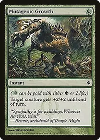 Mutagenic Growth X (4) New Phyrexia MTG VG/EX 4RCards • $29.95