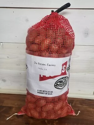 $38 • Buy Georgia Grown 5lb Bag In-Shell Desirable Pecans 2022 Crop FREE SHIPPING