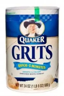 Quaker Quick Grits 5 Minute Recipe 24 Ounce Box • £13.90