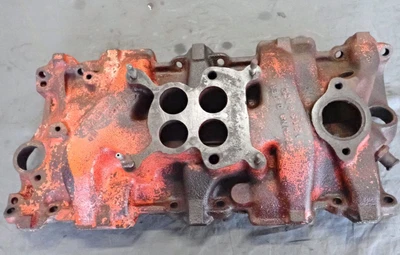 $149 • Buy GM 4 Barrel Intake Manifold 3746829 1957 283 4 Bbl Chevrolet & Corvette H 31 59