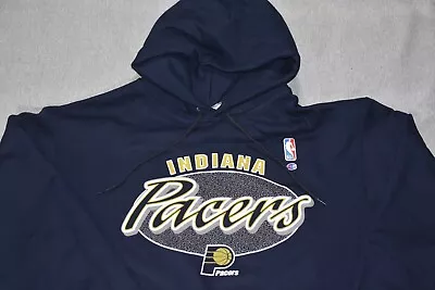 Indiana Pacers Vintage Hoodie Sweatshirt Champion XL Graphic Logo Jersey Retro • $51.50