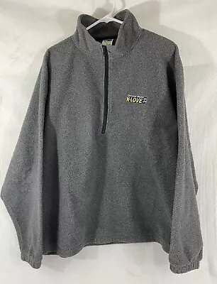 K-Love Christian Music Radio Station Pullover Half Zip Fleece Jacket Size XL • $49.99