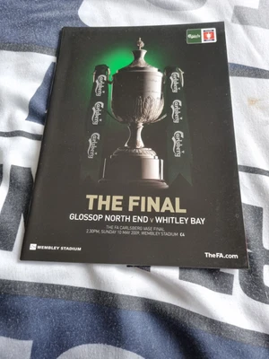£3.99 • Buy FA VASE FINAL 2009 Glossop North End V Whitley Bay