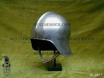 Medieval Collectible German Sallet Helmet Armor Helmet Norman Christmas Party • $65