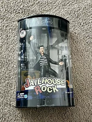 2000 X-Toys Inc Jailhouse Rock 6  Elvis Presley Action Figure Statue NIB • $19