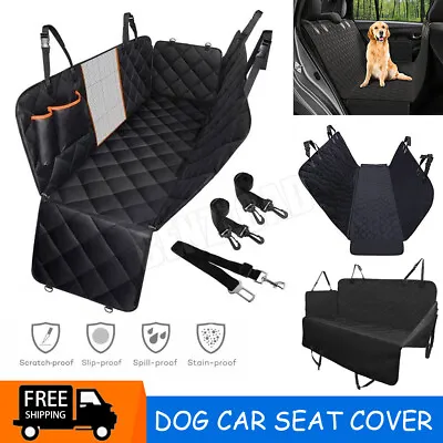 £12.99 • Buy Car Rear Back Seat Cover Pet Dog Auto Protector Waterproof Hammock Mat Non-slip