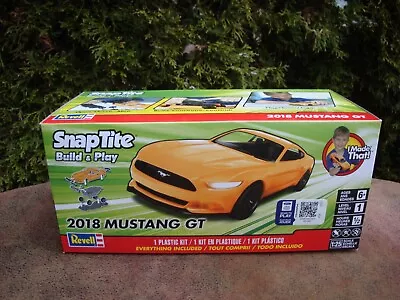 SnapTite 2018 Mustang GT Plastic Model Car Kit- 1:25 Scale By Revell (2017) NEW • $24.99