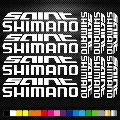 FITS Himano Saint Vinyl Decals Sheet Bike Frame Cycle Cycling Bicycle Mtb • $14.08