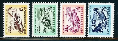 Trieste Zone B Scott #79-82 MNH Automobile And Motorcycle Races $$$ • $3