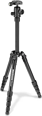 Manfrotto Element Tripod Small Camera 5-Section  Kit With Ball Head Black New • $98