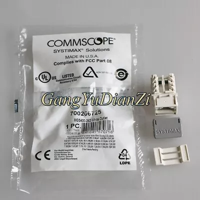 200pcs FOR Commscope Six Types Of Network Information Module RJ45CAT6 MGS400-262 • $292.96