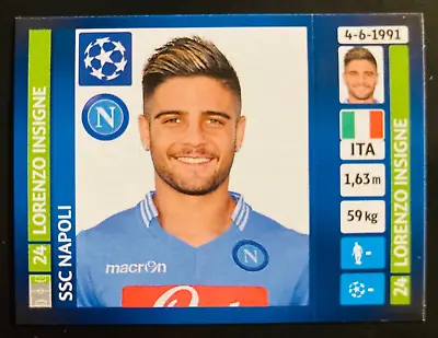 2013-14 Panini Champions League # 462 Lorenzo Insigne Napoli Sticker • $0.99