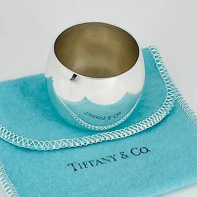 Tiffany & Co Sterling Silver Makers Shot Glass Cups Liqueur Cordial Bar Glass • $119