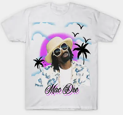 Mac Dre T-shirt Thizz Nation Bay Area Sizes S-3XL  Color White Hip-Hop • $16.99