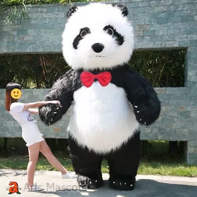 Mmm Giant Panda Costume Adult Full Mascot Suit For Events Party Animal Character • $106.92