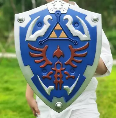 Legend Of Zelda Hylian Master Link Shield Halloween Cosplay Costume Weapon Props • $53.99